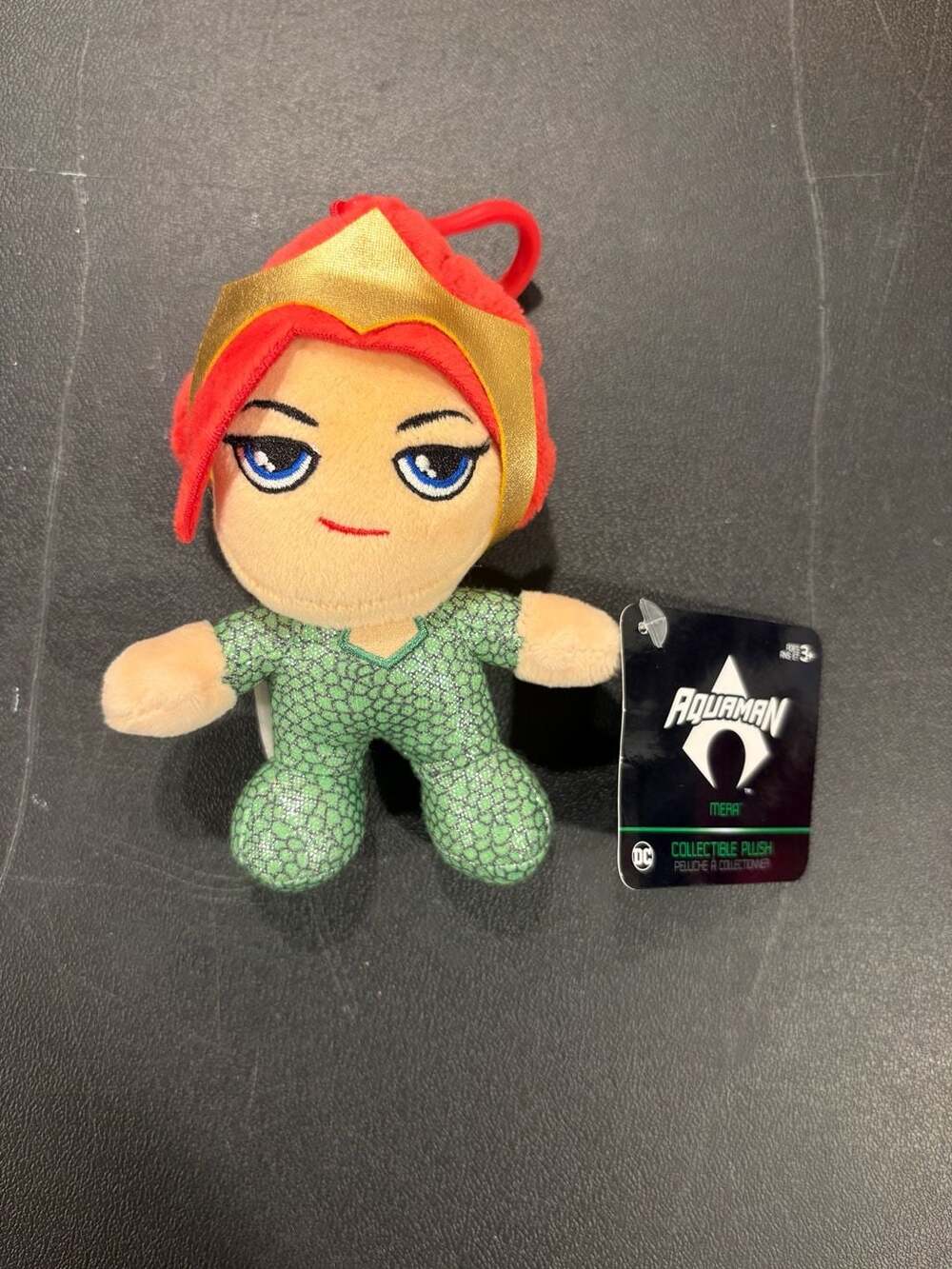 DC Heroez Clipz Mera Plush Backpack Clip